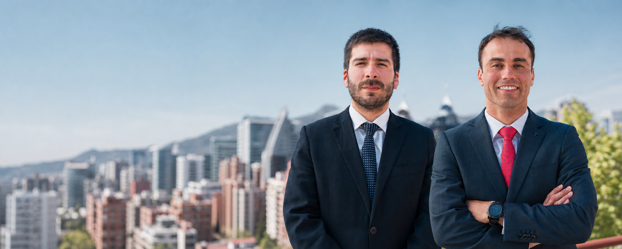 José Ignacio Matus Martínez y Felipe Ignacio Torrealba Pietrantoni, socios cofundadores de Matus y Torrealba Abogados Asociados